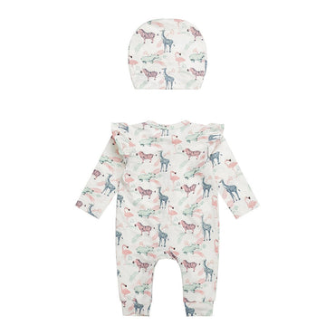 1 pce babysuit ls+ hat - Kool KidsDIRKJEKool KidsR50300 - 311 pce babysuit ls+ hat3 Meses8720815225710