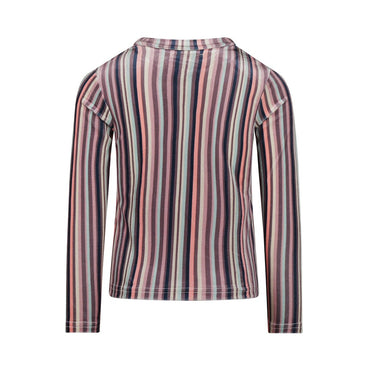 Blusa de rayas multicolor para niña - Kool KidsKOKO NOKOKool KidsQ52992Blusa de rayas multicolor para niña4 AñosMulticolor