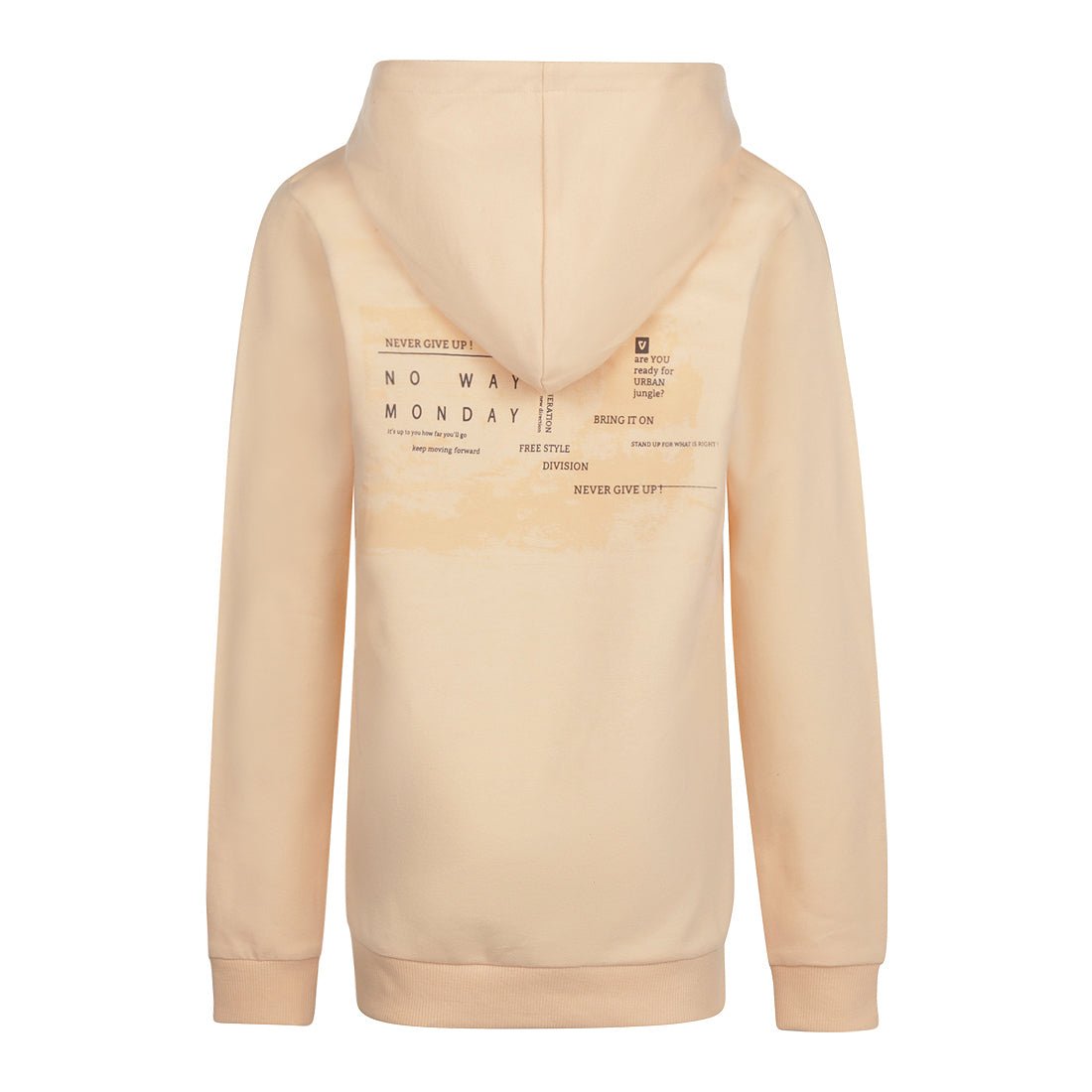 Boys Sweater with hood ls - Kool KidsNWMKool KidsT46208-1KOOLBoys Sweater with hood ls4 AñosFaded peach