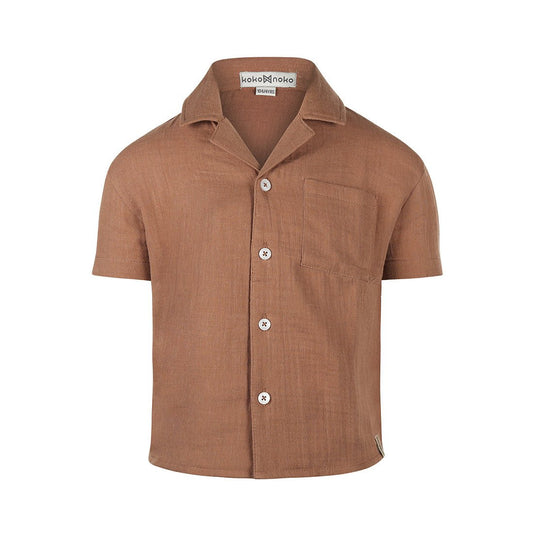 Camisa café para niño - Kool KidsKOKO NOKOKool KidsP54810Camisa café para niño4 AñosFaded brown