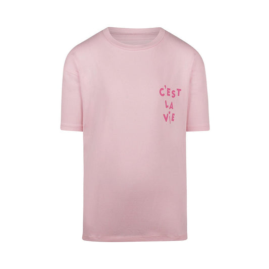 Camiseta rosa C'est la vie - Kool KidsNWMKool KidsP54083Camiseta rosa C'est la vie8 AñosLight pink