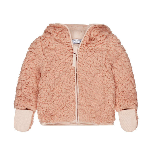 Cardigan con capucha para bebé - Kool KidsDIRKJEKool KidsQ52426Cardigan con capucha para bebé3 mesesRosa