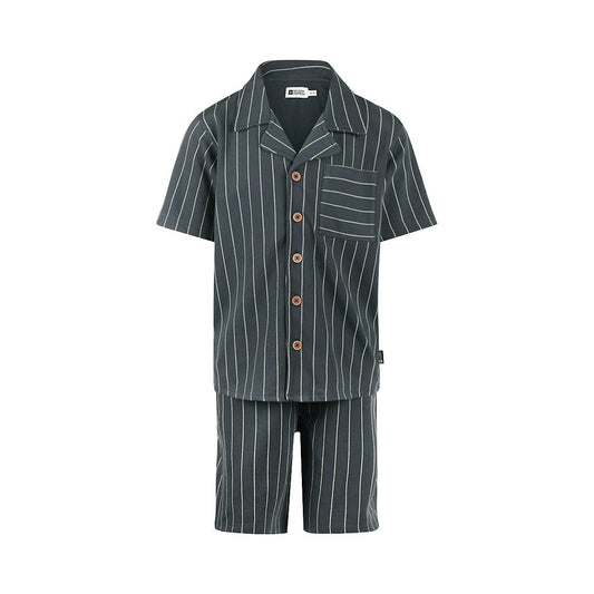 Conjunto Camisa y Short de Vestir Marino de Algodón para Niño - Kool KidsNWMKool KidsN58225-8YConjunto Camisa y Short de Vestir Marino de Algodón para Niño8 AñosGris oscuro8720815578830