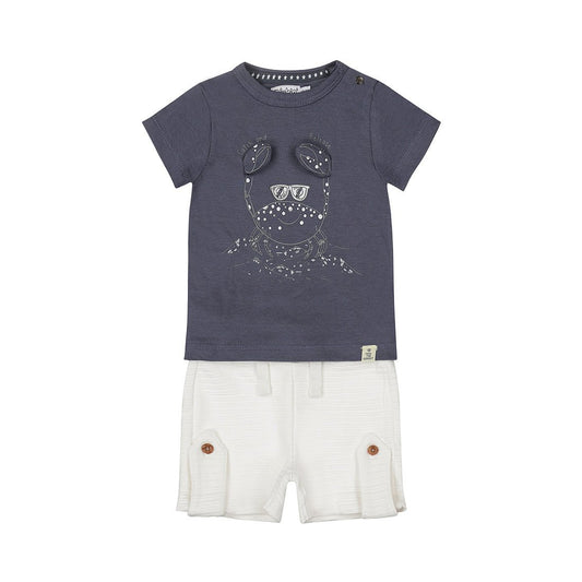 Conjunto de playera y short para bebé - Kool KidsDIRKJEKool KidsP54632Conjunto de playera y short para bebé3 MesesNavy