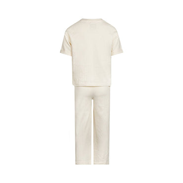 Conjunto Playera y Pantalón Recto 100% Algodón Loose Fit para Niña - Kool KidsKOKO NOKOKool KidsN58990-4YConjunto Playera y Pantalón Recto 100% Algodón Loose Fit para Niña4 AñosOff White8720815613357