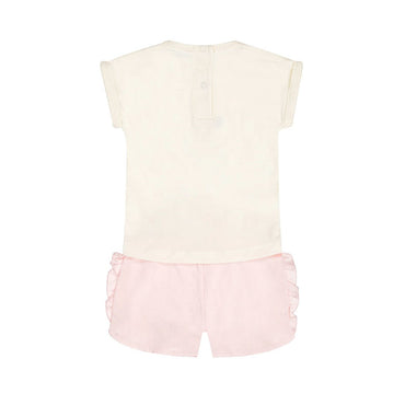 Conjunto Playera y Short de Algodón con Cupcake Rosa para Niña - Kool KidsDIRKJEKool KidsN58423-3MConjunto Playera y Short de Algodón con Cupcake Rosa para Niña3 MesesRosa claro8720815587498