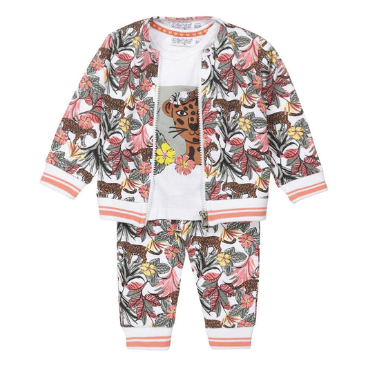 Girls 3 pce babysuit - Kool KidsDIRKJEKool KidsT46460 - 31KOOLGirls 3 pce babysuit3 MesesMulticolor