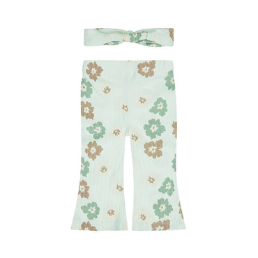 Legging de Algodón con Flores y Diadema para Niña - Kool KidsDIRKJEKool KidsN58401-3MLegging de Algodón con Flores y Diadema para Niña3 MesesVerde claro descolorido8720815586613