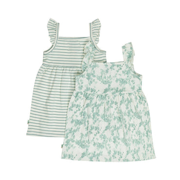 Pack 2 Vestidos Largos de Tirantes con Flores Aqua para Niña - Kool KidsDIRKJEKool KidsN58406-3MPack 2 Vestidos Largos de Tirantes con Flores Aqua para Niña3 MesesOff White8720815587160