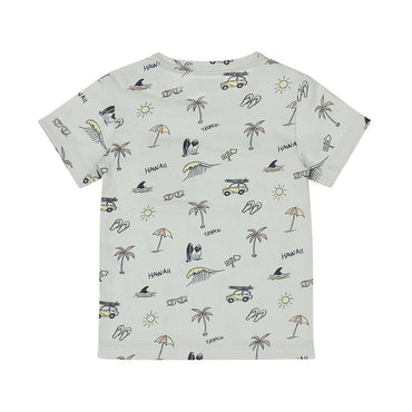 Playera azul con estampado - Kool KidsDIRKJEKool KidsP54656Playera azul con estampado2 AñosBright blue