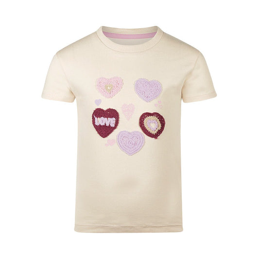 Playera con corazones para niña - Kool KidsKOKO NOKOKool KidsP54986Playera con corazones para niña4 AñosBeige