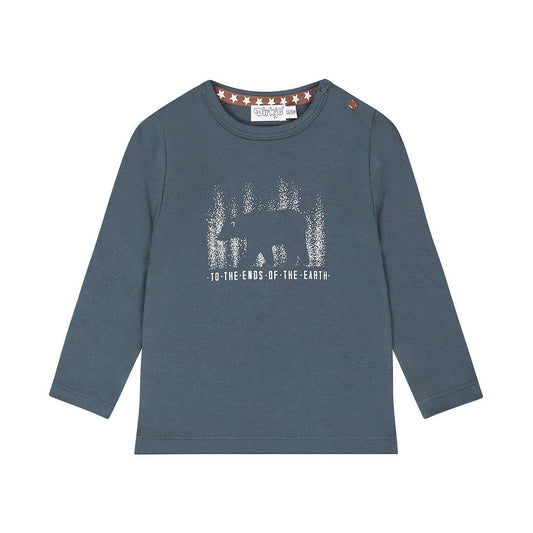 Playera con dibujo de oso - Kool KidsDIRKJEKool KidsQ52574Playera con dibujo de oso3 mesesPetrol