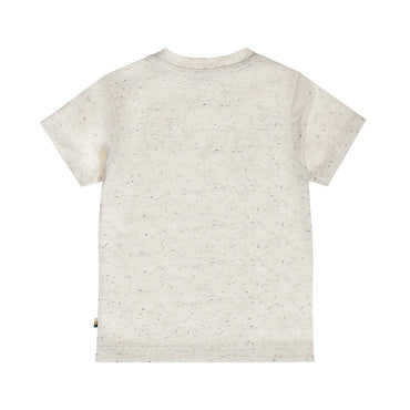 Playera Jaspeada de Algodón Estampado Santa Monica para Niño - Kool KidsDIRKJEKool KidsN58689-3MPlayera Jaspeada de Algodón Estampado Santa Monica para Niño3 MesesOff White8720815596810