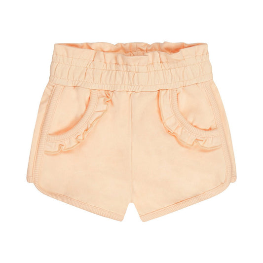 Short de Algodón Durazno con Olán para Bebé - Kool KidsDIRKJEKool KidsN58320-3MShort de Algodón Durazno con Olán para Bebé3 MesesDurazno8720815582974