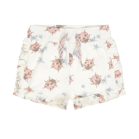 Short de Algodón Hueso con Catarinas para Niña - Kool KidsDIRKJEKool KidsN58480-3MShort de Algodón Hueso con Catarinas para Niña3 MesesOff White8720815589539