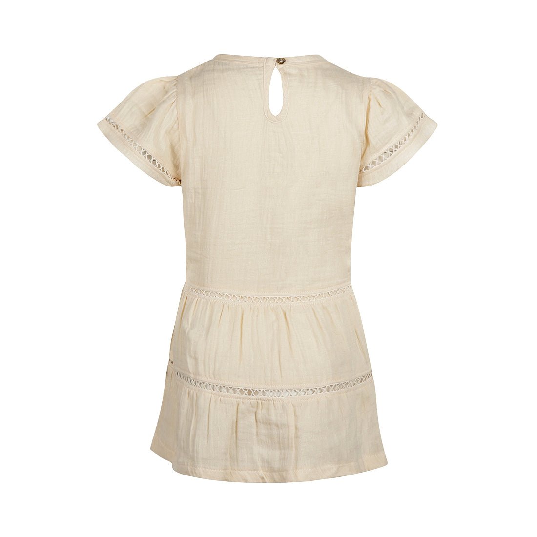 Vestido de algodón para niña - Kool KidsKOKO NOKOKool KidsP54928Vestido de algodón para niña4 AñosOff White