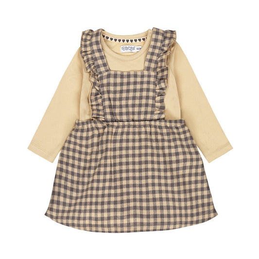 Vestido Pechera y Camiseta - Kool KidsDIRKJEKool KidsQ52329Vestido Pechera y Camiseta3 mesesArena