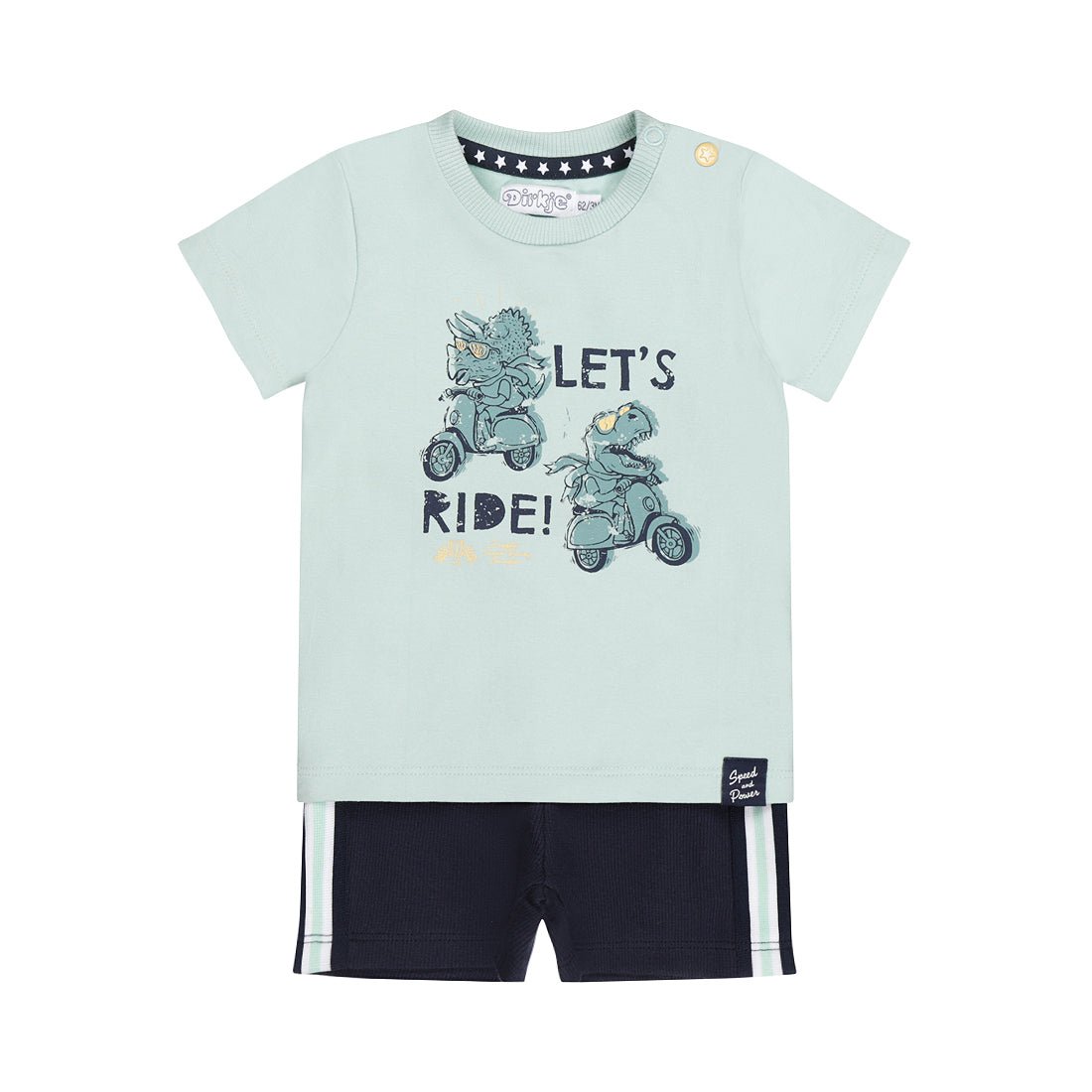 2 pce babysuit ss - Kool KidsDIRKJEKool KidsR50676 - 312 pce babysuit ss3 Meses8720815240751