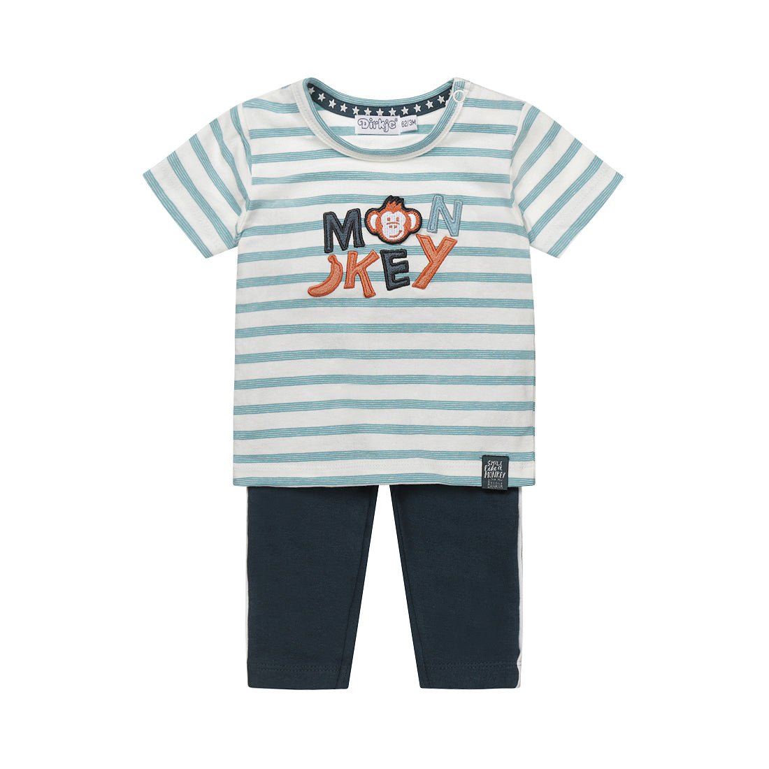 2 pce babysuit ss - Kool KidsDIRKJEKool KidsR50596 - 312 pce babysuit ss3 Meses8720815236709