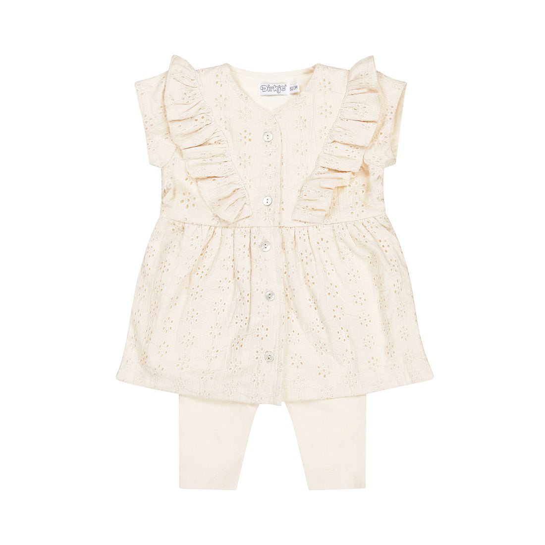 2 pce babysuit ss - Kool KidsDIRKJEKool KidsR50423 - 312 pce babysuit ss3 Meses8720815230936