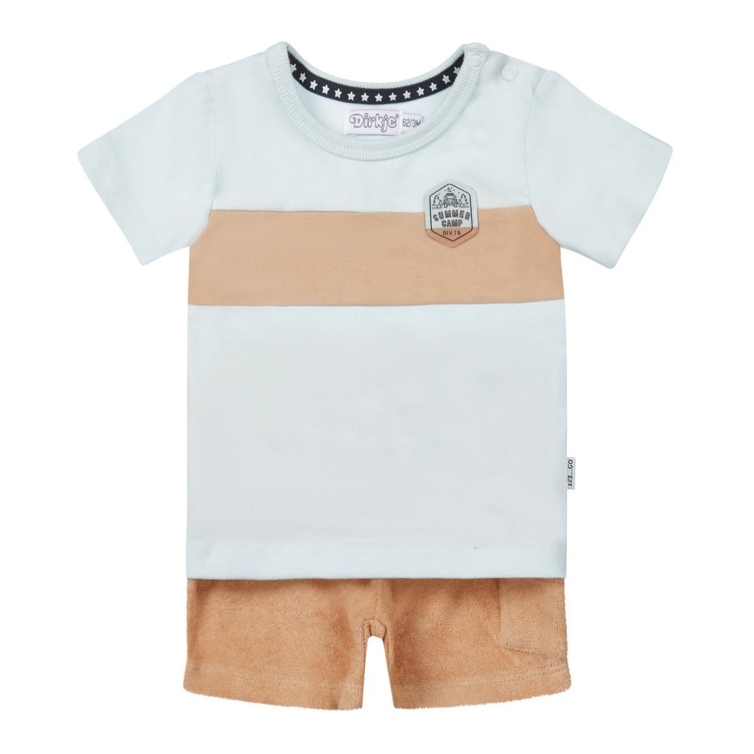 2 pce babysuit ss - Kool KidsDIRKJEKool KidsR50558 - 312 pce babysuit ss3 Meses8720815234637