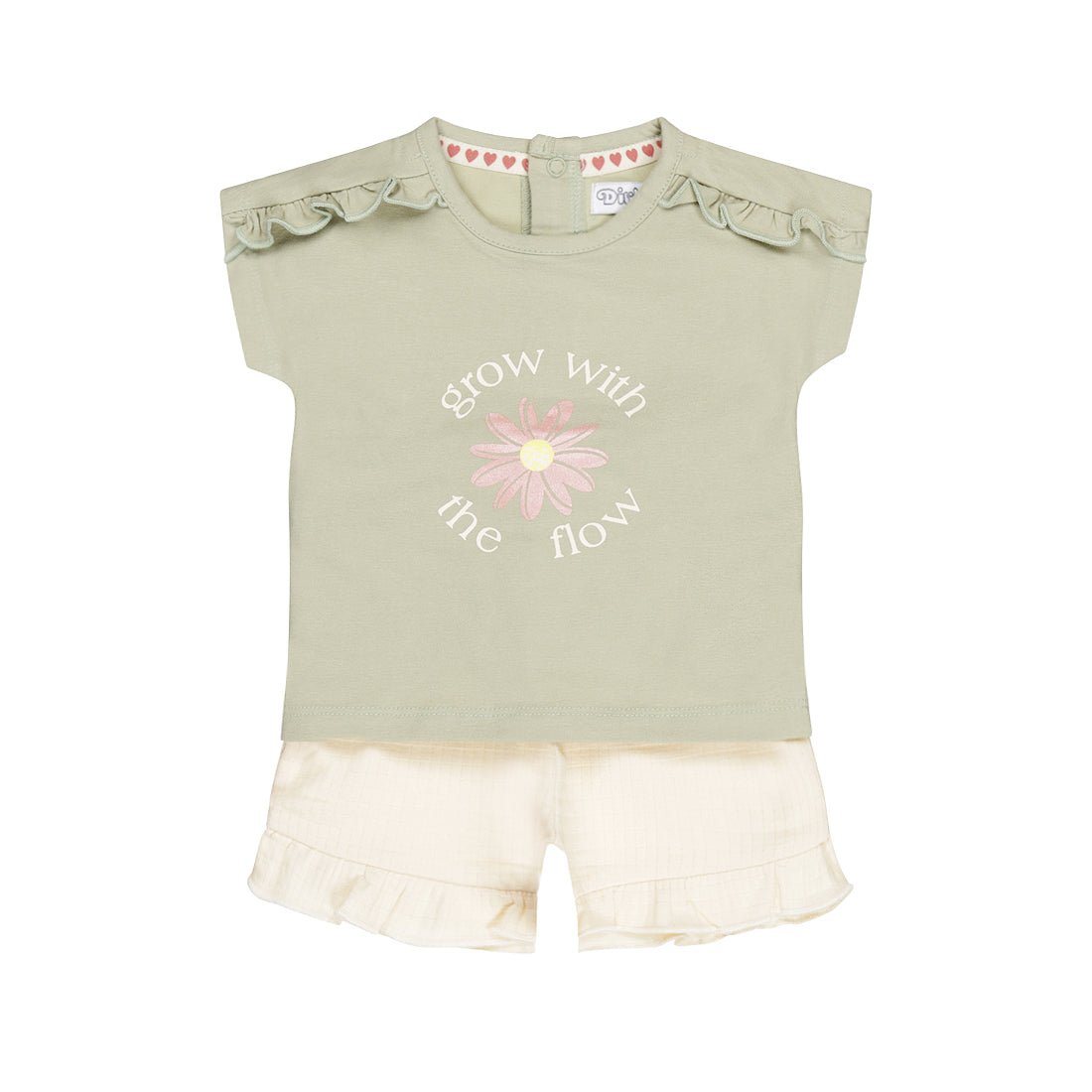 2 pce babysuit ss - Kool KidsDIRKJEKool KidsR50426 - 312 pce babysuit ss3 Meses8720815231056