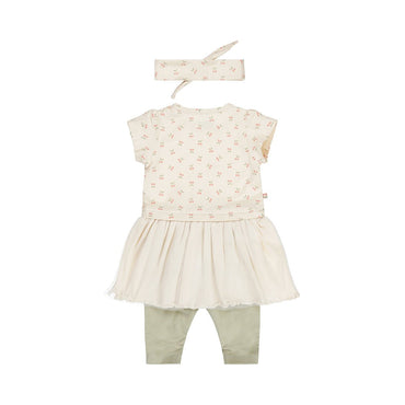 2 pce babysuit ss + headband - Kool KidsDIRKJEKool KidsR50420 - 312 pce babysuit ss + headband3 Meses8720815230875