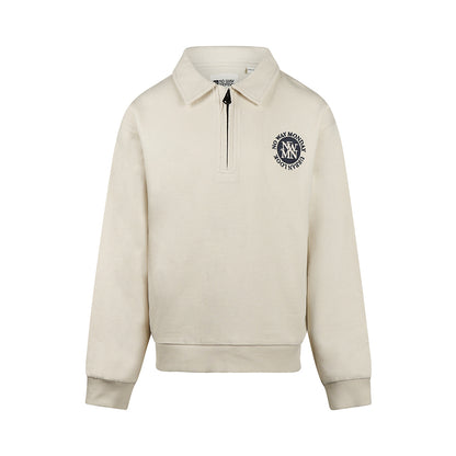Sudadera 100% Algodón con Cierre y Bordado Club Boys para Niño