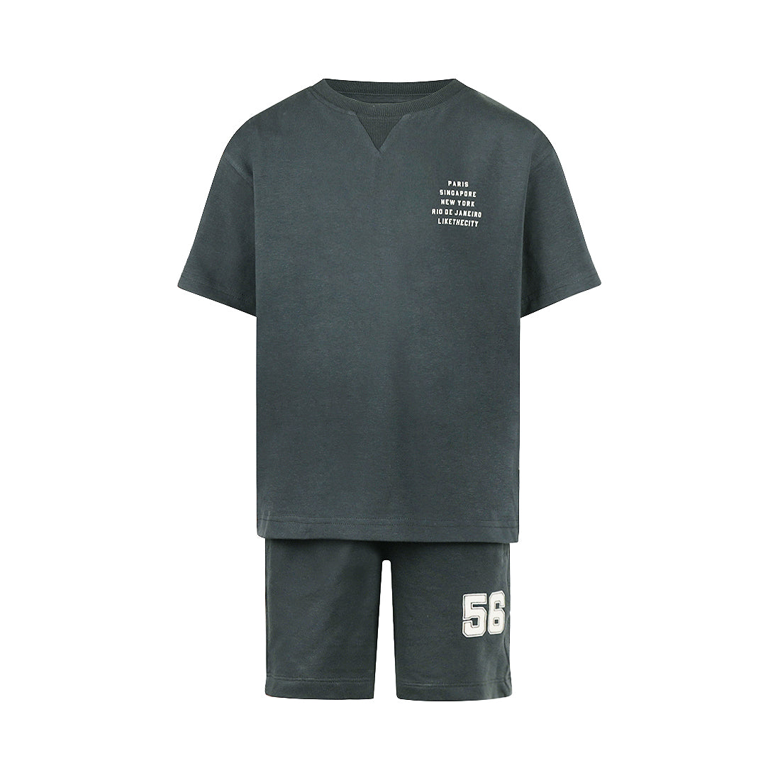 Conjunto Playera y Short Loose LikeTheCity para Niño