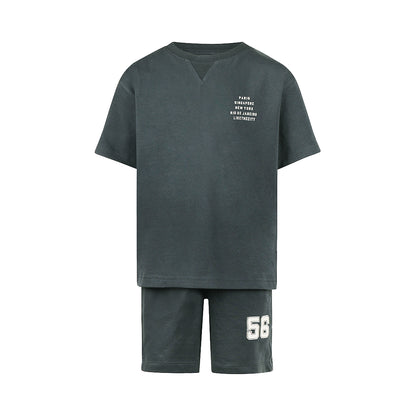 Conjunto Playera y Short Loose LikeTheCity para Niño