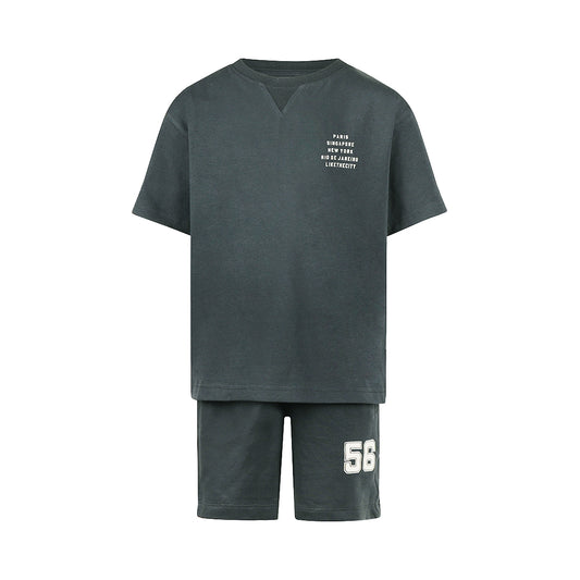 Conjunto Playera y Short Loose LikeTheCity para Niño