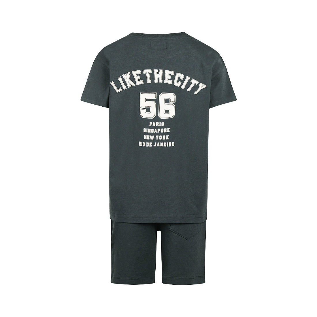 Conjunto Playera y Short Loose LikeTheCity para Niño