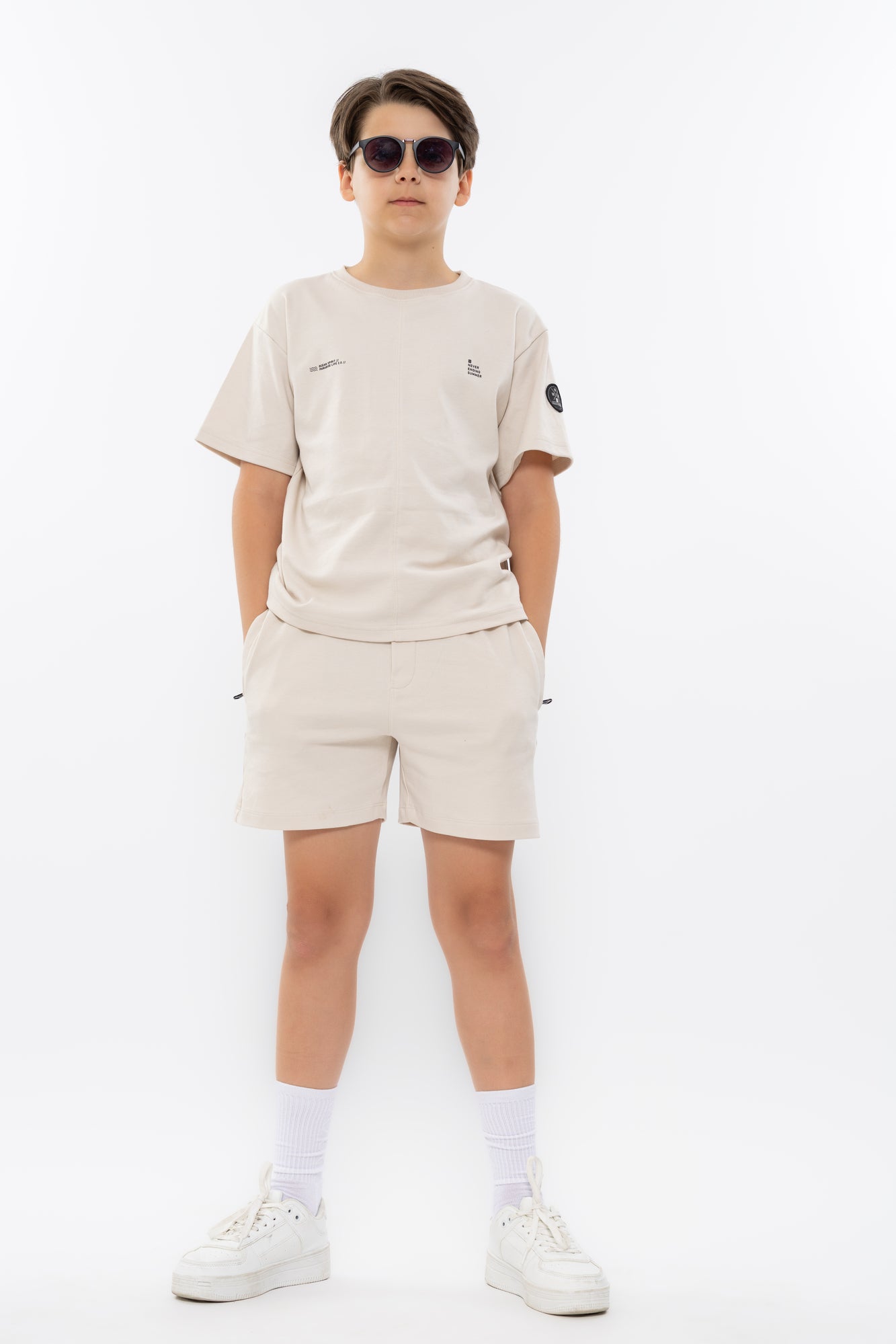 Conjunto Playera y Short Summer de Algodón para Niño