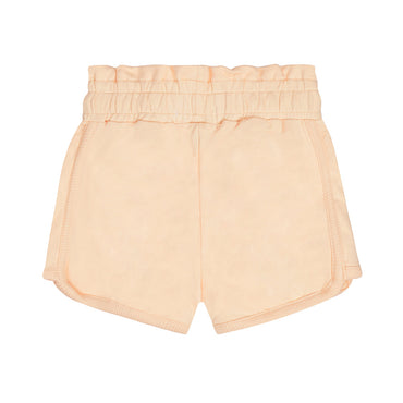 Short de Algodón Durazno con Olán para Bebé