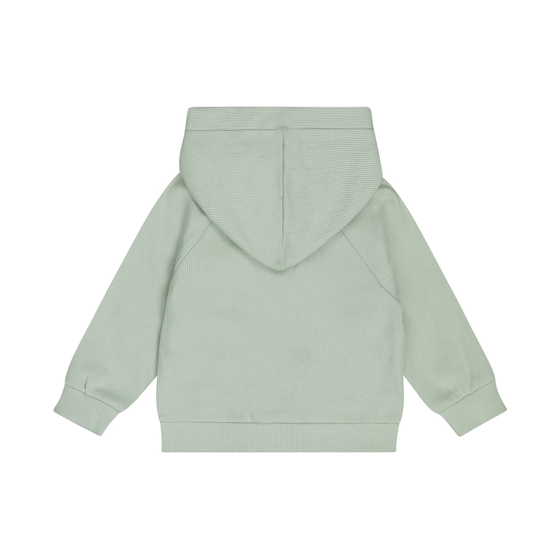 Chamarra de Algodón Verde Jade con Capucha para Niño