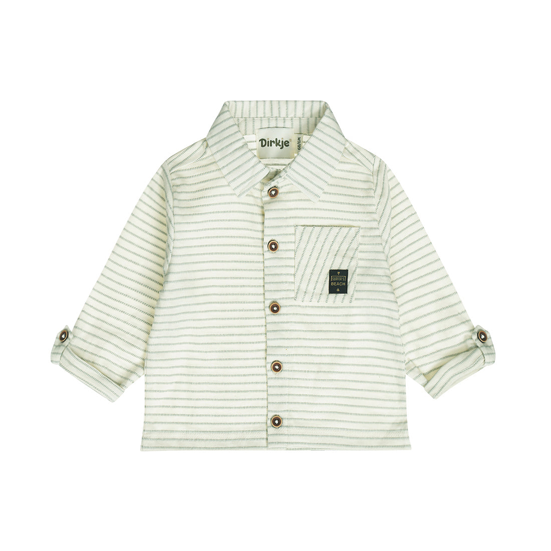 Camisa 100% Algodón a Rayas para Niño