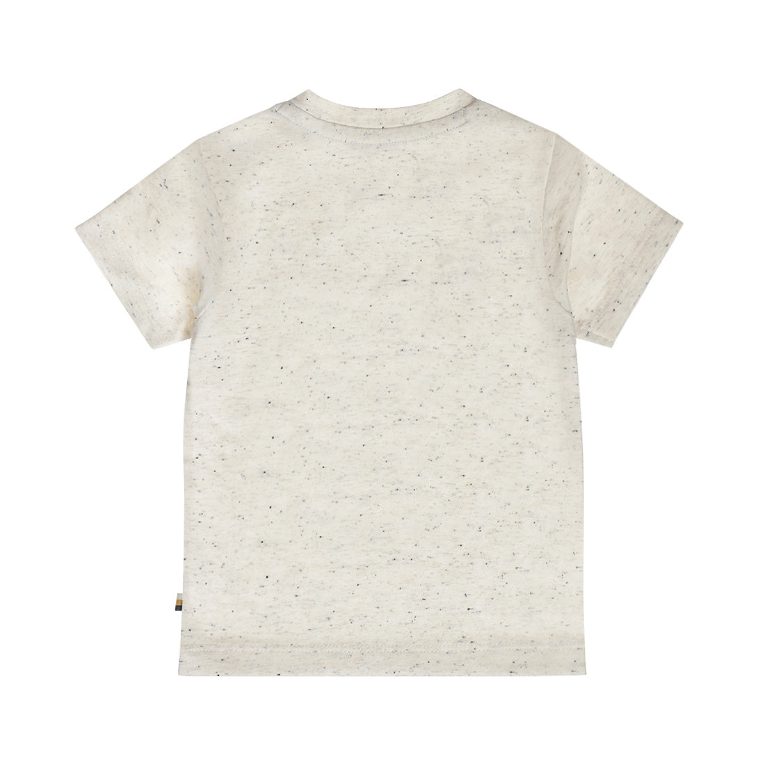 Playera Jaspeada de Algodón Estampado Santa Monica para Niño