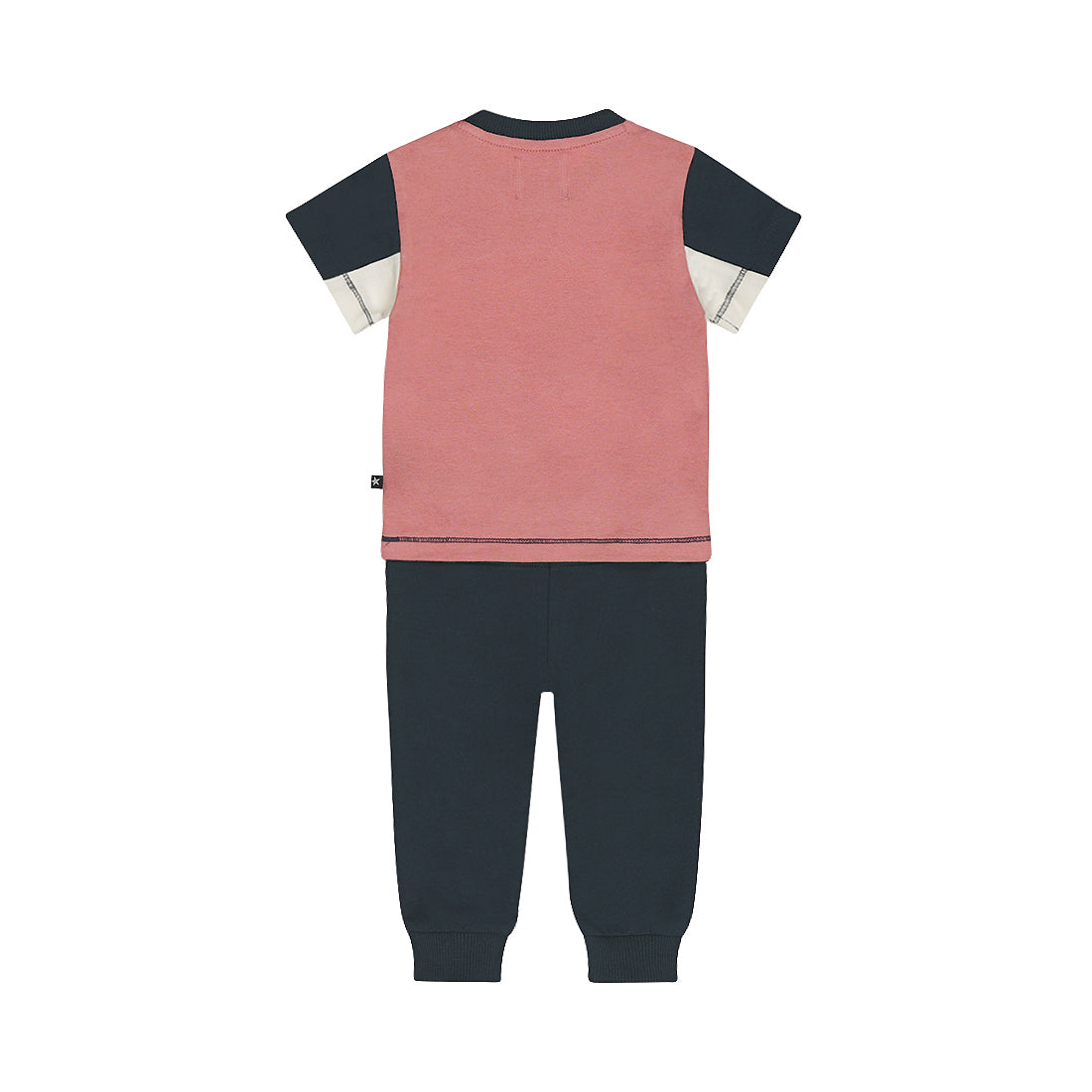 Conjunto Playera Sunset y Jogger Cargo de Algodón para Niño