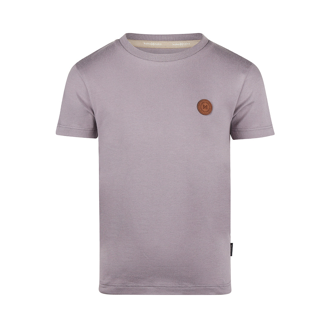 Playera de Algodón Morada The Future is Now para Niño