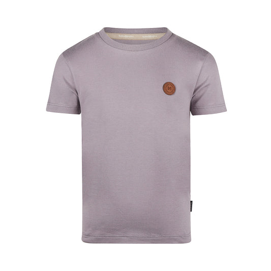 Playera de Algodón Morada The Future is Now para Niño