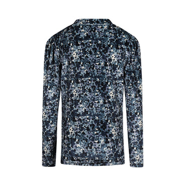 Playera de manga larga estampado floral