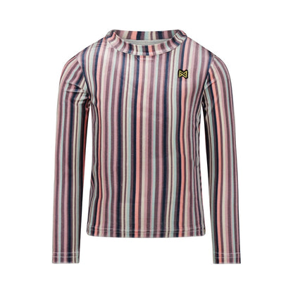 Blusa de rayas multicolor para niña - Kool KidsKOKO NOKOKool KidsQ52992Blusa de rayas multicolor para niña4 AñosMulticolor