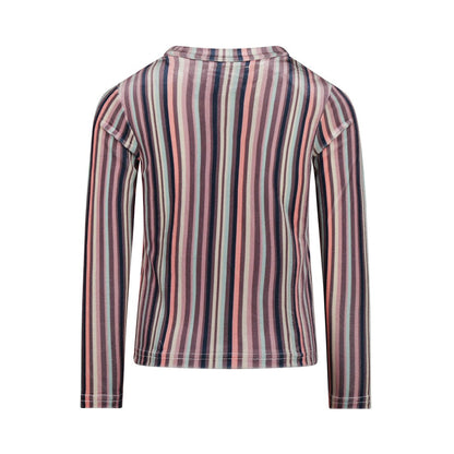 Blusa de rayas multicolor para niña - Kool KidsKOKO NOKOKool KidsQ52992Blusa de rayas multicolor para niña4 AñosMulticolor