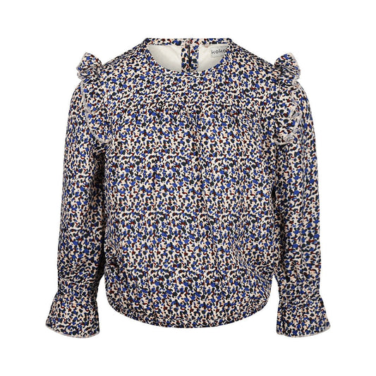 Blusa estampada de manga larga para niña - Kool KidsKOKO NOKOKool KidsQ52925Blusa estampada de manga larga para niña4 AñosDark blue