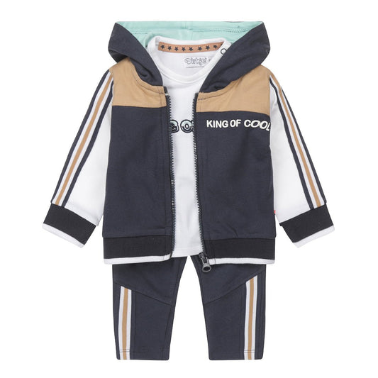 Boys 3 pce babysuit - Kool KidsDIRKJEKool KidsT46715 - 31KOOLBoys 3 pce babysuit3 Meses