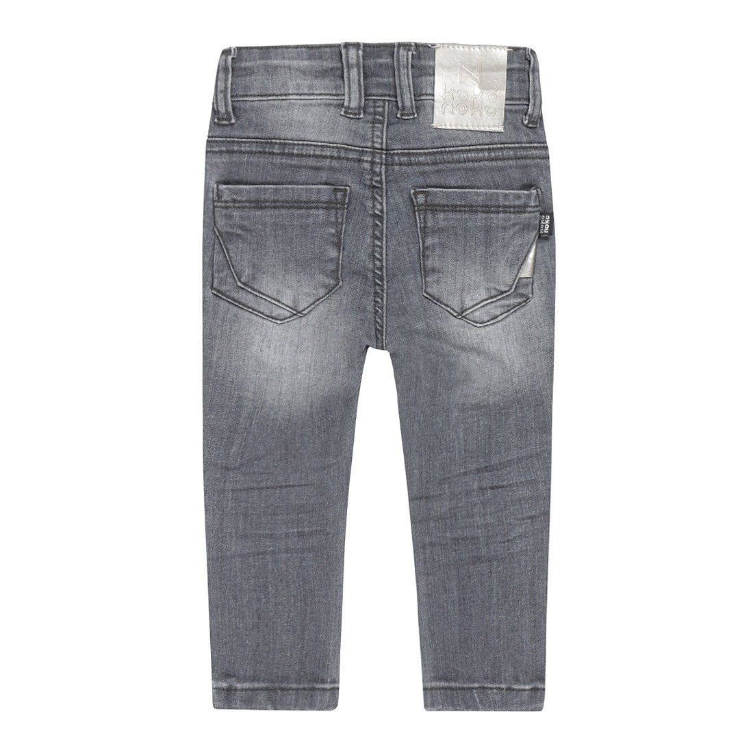 Jeans de mezclilla gris para niño