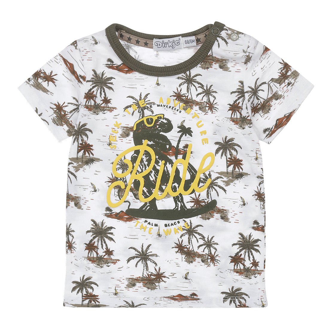 Boys T-shirt ls - Kool KidsDIRKJEKool KidsT46619-35KOOLBoys T-shirt ls3 MesesArmy green