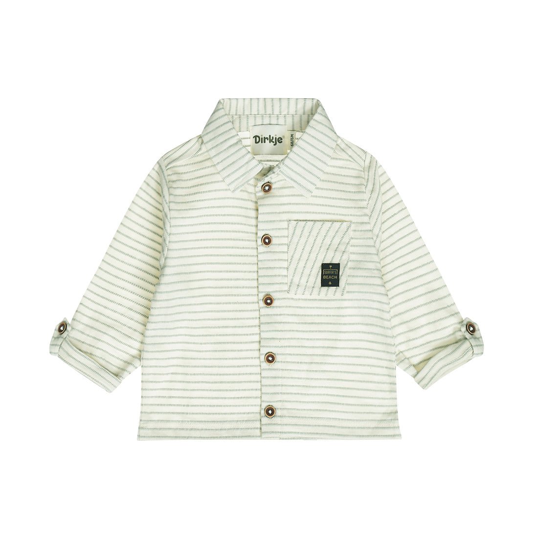 Camisa 100% Algodón a Rayas para Niño - Kool KidsDIRKJEKool KidsN58653-2YCamisa 100% Algodón a Rayas para Niño2 AñosOff White8720815595547