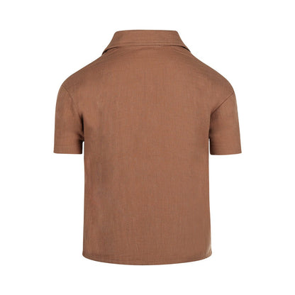 Camisa café para niño - Kool KidsKOKO NOKOKool KidsP54810Camisa café para niño4 AñosFaded brown
