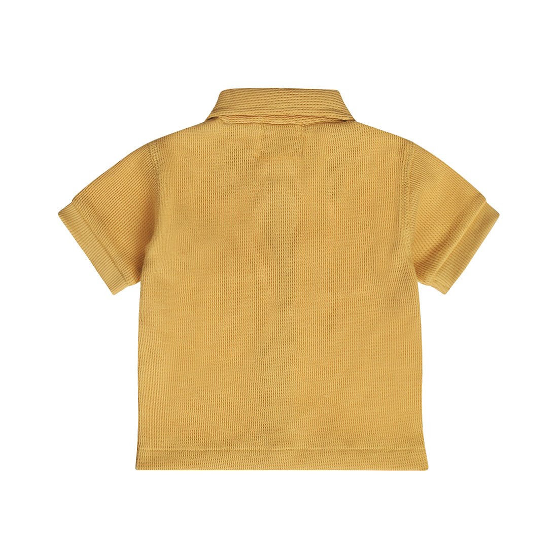 Camisa de Algodón Mostaza con Textura Tejida para Niño - Kool KidsDIRKJEKool KidsN58691-3MCamisa de Algodón Mostaza con Textura Tejida para Niño3 MesesCamel8720815597039